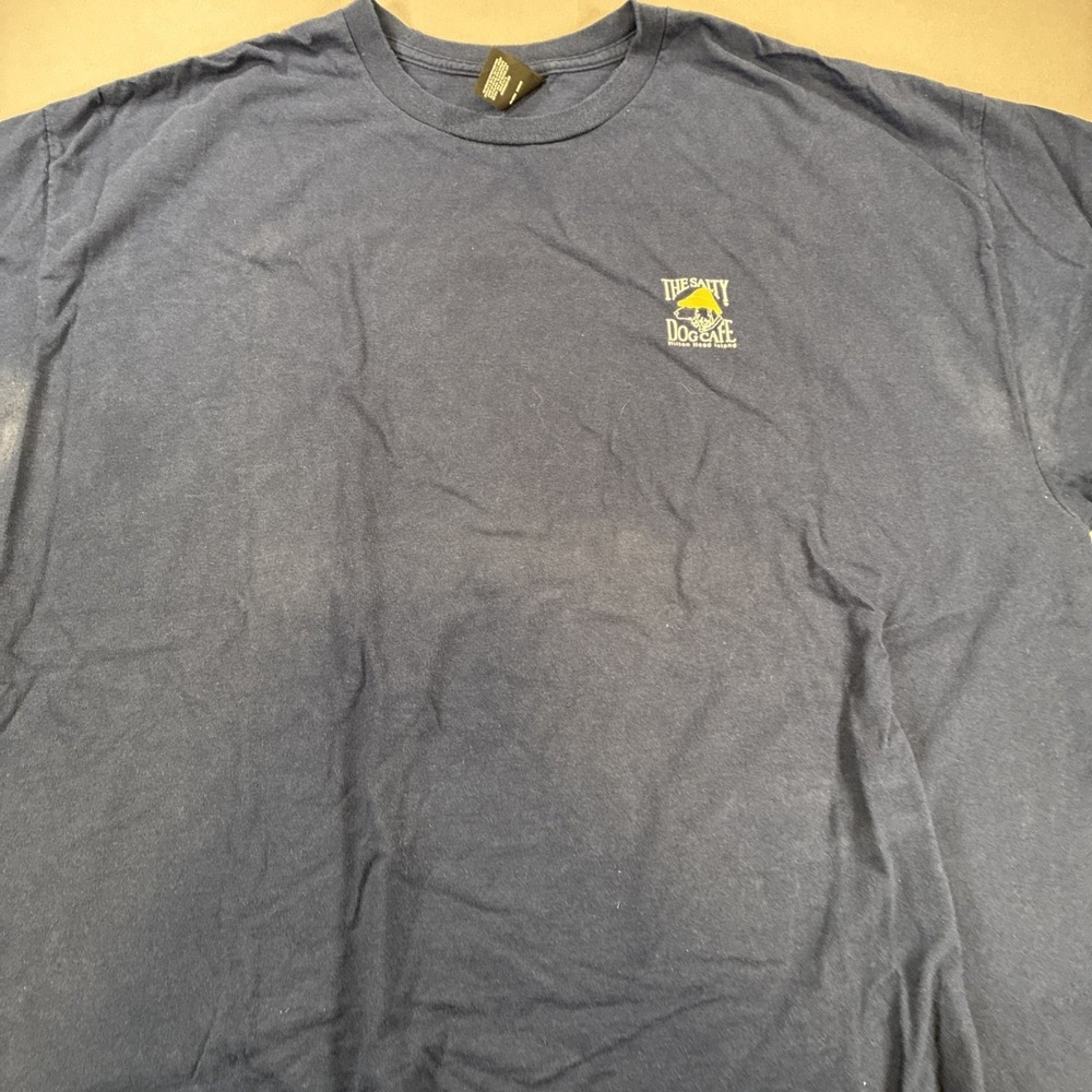 Vintage Blue The Salty Dog Cafe Hilton Head SC T Shirt Size XXL